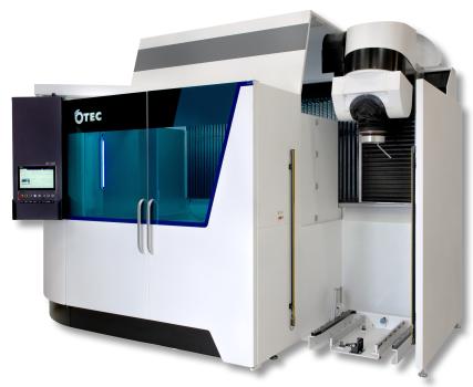1) Otec SF-HP automates large part precision surface finishing