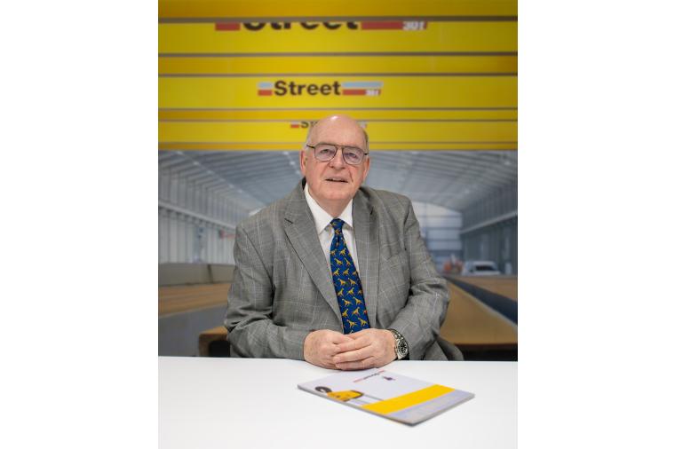 1) Martin Street - 50 years service and leadership at Street Crane Company