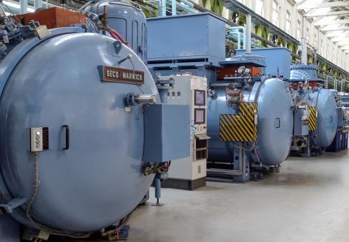 2) Metal heat treatments, hard coatings and vacuum brazing services, tailored to the needs of offshore, oil and gas engineers