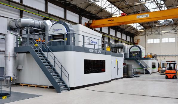 1) The second Quintus Technologies hot isostatic press at the Wallwork HIP Centre