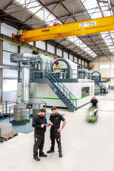 1) Doubling capacity - two Quintus hot isostatic presses are now operational at the £20 million Wallwork HIP Centre