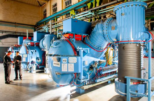3) Some of the vacuum furnaces at Wallwork - over 100 different heat treatments on offer.