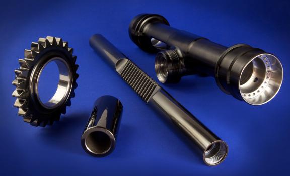 4) A diamond like coating on motorsport parts